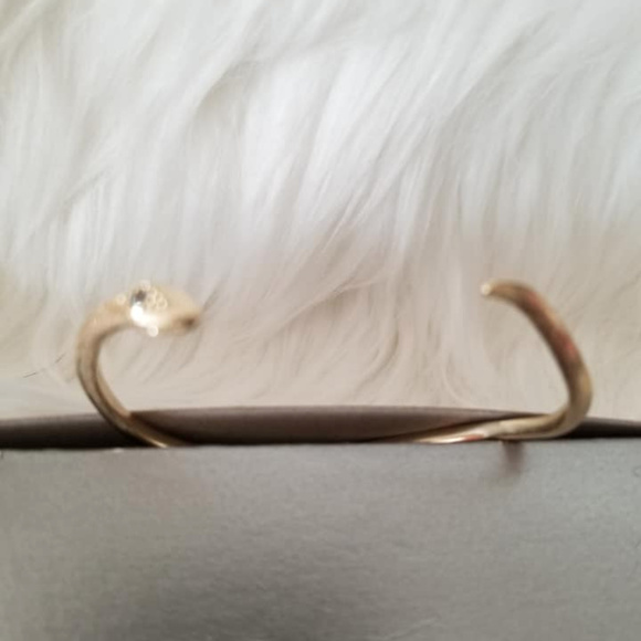 Kendra Scott Goldtone Snake Bracelet Cuff, EUC - Picture 4 of 7